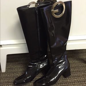 Tom Ford for Gucci Patent “G” Boots